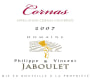 Philippe & Vincent Jaboulet Cornas 2007 Front Label