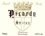 Picardy Shiraz 2011 Front Label