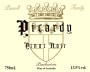 Picardy Pinot Noir 2008 Front Label