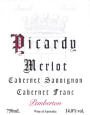 Picardy Pemberton Merlot-Cabernet Sauvignon-Cabernet Franc 2011 Front Label