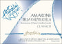 Pier Paolo Antolini Amarone della Valpolicella Moropio Classico 2012 Front Label
