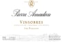Pierre Amadieu Vinsobres Les Piallats 2013 Front Label