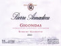 Pierre Amadieu Gigondas Romane Machotte 2010 Front Label