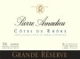 Pierre Amadieu Cotes du Rhone Grande Reserve 2014 Front Label
