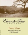 Coeur de Terre Vineyard Pinot Gris 2015 Front Label