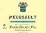 Pierre Bouree Fils Meursault 2011 Front Label