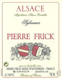 Pierre Frick Sylvaner 2011 Front Label