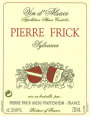 Pierre Frick Bergweingarten Sylvaner 2007 Front Label