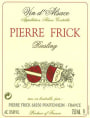 Pierre Frick Riesling 2013 Front Label