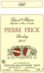 Pierre Frick Bihl Riesling 2007 Front Label