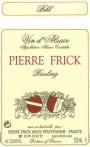 Pierre Frick Bihl Riesling 2013 Front Label