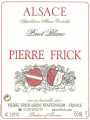 Pierre Frick Pinot Blanc 2012 Front Label