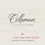 Coleman Vineyard Pinot Noir Rose Estate 2014 Front Label