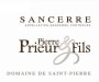 Pierre Prieur et Fils - Domaine de Saint-Pierre Sancerre 2013 Front Label