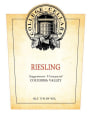 College Cellars of Walla Walla Sagemoor Vineyard Riesling 2013 Front Label