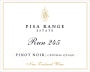 Pisa Range Estate Run 245 Pinot Noir 2012 Front Label