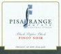 Pisa Range Estate Black Poplar Block Pinot Noir 2009 Front Label