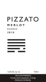 Pizzato Vinhas e Vinhos Reserva Merlot 2010 Front Label