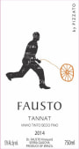 Pizzato Vinhas e Vinhos Fausto Tannat 2014 Front Label