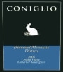 Coniglio Wines Cabernet Sauvignon 2005 Front Label