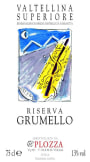 Plozza Valtellina Superiore Grumello Riserva 2006 Front Label