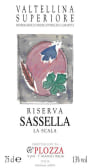Plozza Valtellina Superiore Sassella La Scala Riserva 2007 Front Label