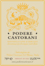 Podere Castorani Montepulciano d'Abruzzo 2008 Front Label