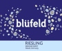 Constellation Blufeld Riesling Medium Sweet 2014 Front Label