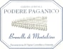 Podere Paganico Brunello di Montalcino 2010 Front Label