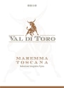 Val di Toro Maremma Toscana 2010 Front Label