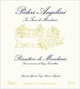 Poderi Anglelini Primitivo di Manduria 2012 Front Label