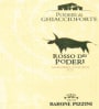 Poderi di Ghiaccioforte Soc. Agr. Maremma Toscana Rosso dei Poderi 2012 Front Label