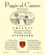 Poggio al Casone Chianti Superiore 2007 Front Label