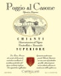 Poggio al Casone Chianti Superiore 2009 Front Label