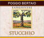 Poggio Bertaio Stucchio Sangiovese 2010 Front Label