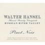 Walter Hansel The Three Rows Pinot Noir 2004 Front Label