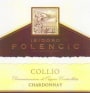 Polencic Isidoro Collio Chardonnay 2015 Front Label