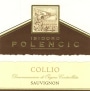 Polencic Isidoro Collio Sauvignon 2013 Front Label