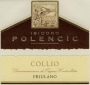Polencic Isidoro Collio Friulano 2014 Front Label
