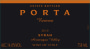 Porta Winery Reserva Syrah 2010 Front Label