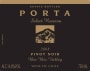Porta Winery Select Reserva Pinot Noir 2008 Front Label