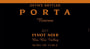 Porta Winery Reserva Pinot Noir 2015 Front Label