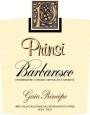 Prinsi Barbaresco Gaia Principe 2006 Front Label
