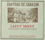 Producteurs Plaimont Chateau de Sabazan 2008 Front Label