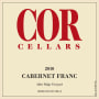 COR Cellars Alder Ridge Vineyard Cabernet Franc 2010 Front Label