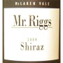 Mr. Riggs Shiraz (1.5L Magnum) 2004 Front Label