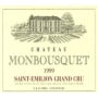 Chateau Monbousquet (375ML half-bottle) 1999 Front Label