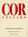 COR Cellars McKinley Springs Vineyard Cabernet Sauvignon 2014 Front Label