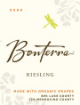 Bonterra  Riesling 2009 Front Label