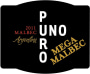 Puro Uno Mega Malbec 2011 Front Label